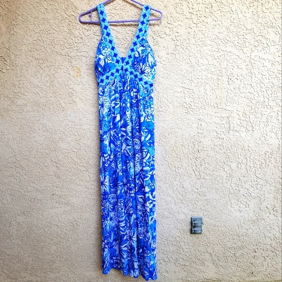 Lilly Pulitzer | Dresses | New Lilly Pulitzer Blue Floral Vacation Maxi Dress | Poshmark Lilly Pulitzer | Dresses | New Lilly Pulitzer Blue Floral Vacation Maxi Dress | Poshmark